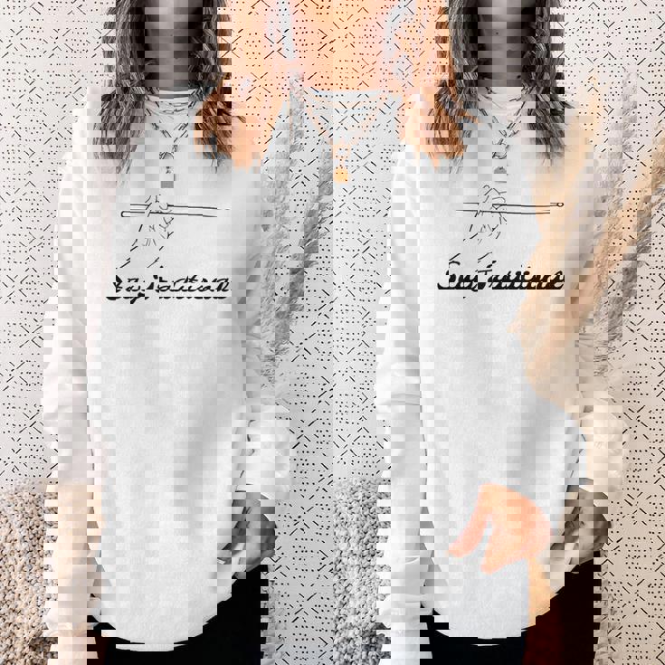 ドラムスティック トラディショナルグリップ – ジャズやドラムラインに最適 スウェットシャツ 彼女への贈り物