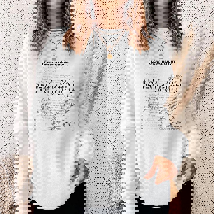 ドレイクの方程式を使用したデザイン エイリアンシビルを探す スウェットシャツ 彼女への贈り物