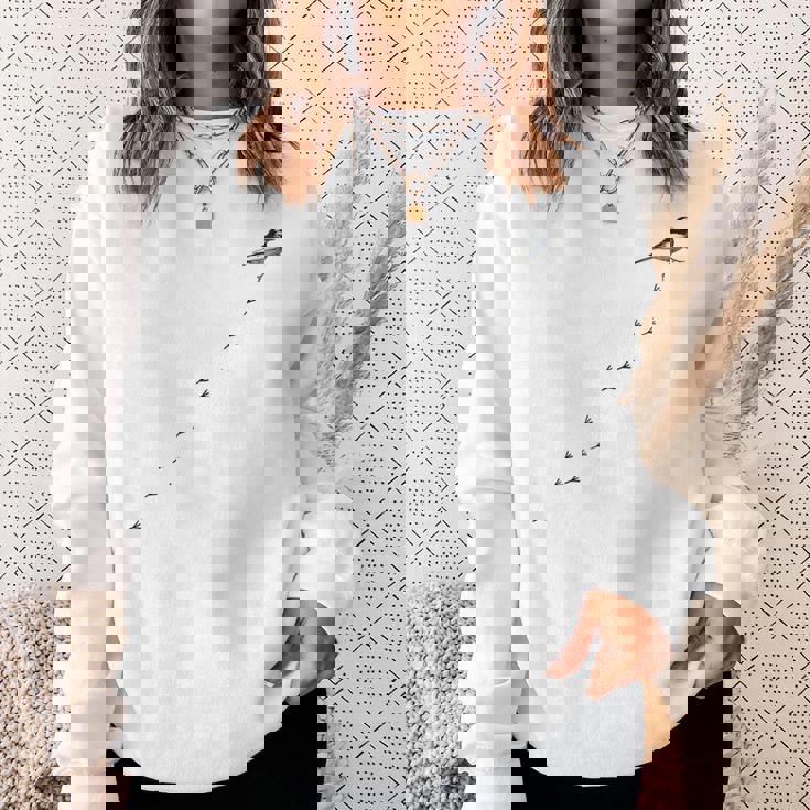 ハクセキレイ スウェットシャツ 彼女への贈り物