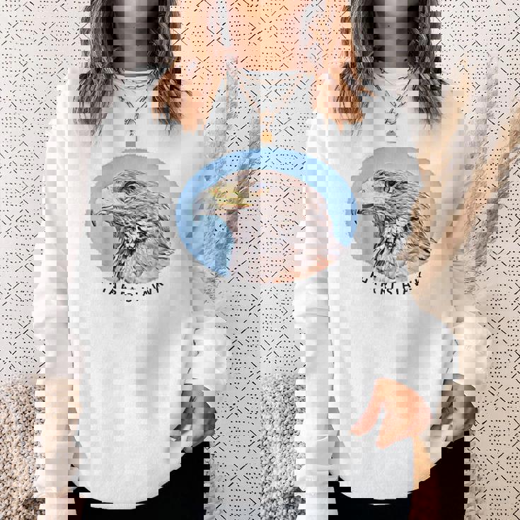 ハリスホークはベイウィングダスキーまたはウルフホークスとも呼ばれています。 スウェットシャツ 彼女への贈り物