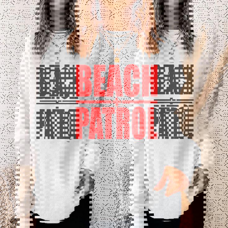 ビーチパトロール サーフ レスキュー ライフガード スウェットシャツ 彼女への贈り物