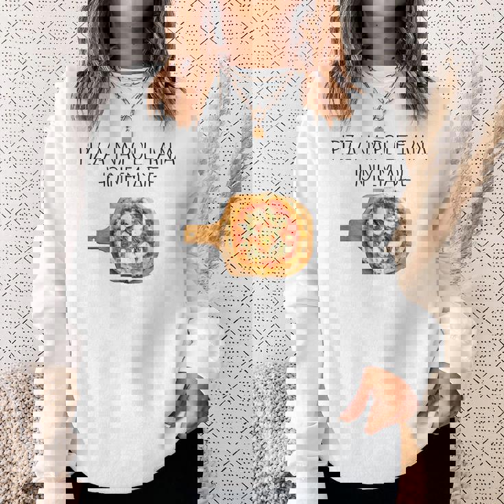 ピザ ナポレターナ イタリア ピザ ナポリタン マルゲリータ スウェットシャツ 彼女への贈り物