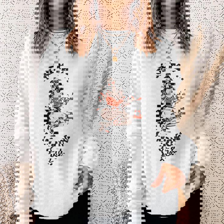 ファニー タトゥー ロカビリー ピンナップ ウィスキー 猫と一緒に飲む スウェットシャツ 彼女への贈り物