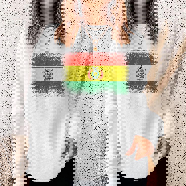 ボリビア国旗ボリビア スウェットシャツ 彼女への贈り物