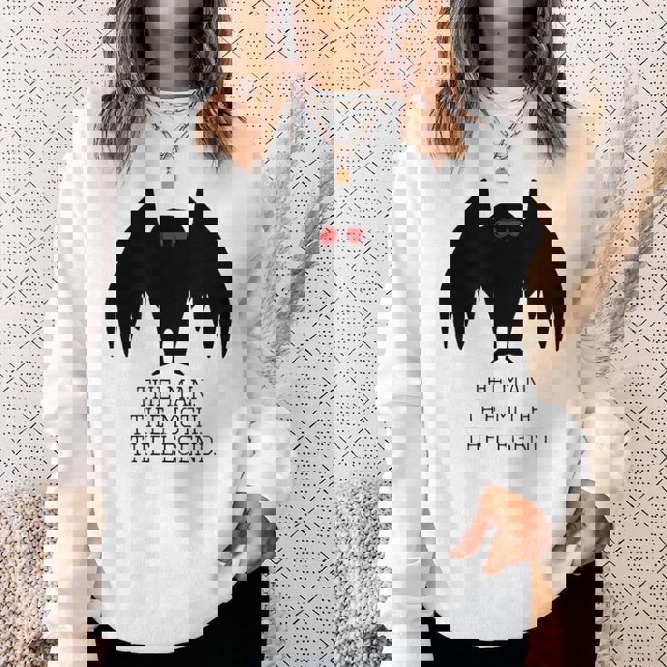 モスマン男女兼用クールクリプティッドモンスターウィアード スウェットシャツ 彼女への贈り物