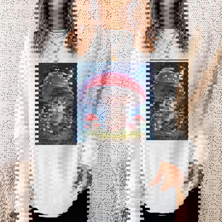 ラッコ コタコアキノコ グランジ 美的ラッコ スウェットシャツ 彼女への贈り物