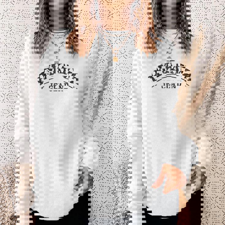 レイキャビク アイスランド レイキャビク アイスランド スウェットシャツ 彼女への贈り物