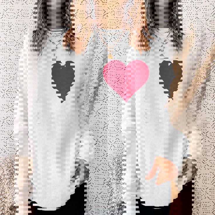 レッドハート I Loveasuke スウェットシャツ 彼女への贈り物