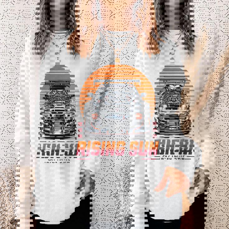 レトロ ヴィンテージ ジャパニーズjdm 東京ジャパン ドリフトレーシング サンカー スウェットシャツ 彼女への贈り物