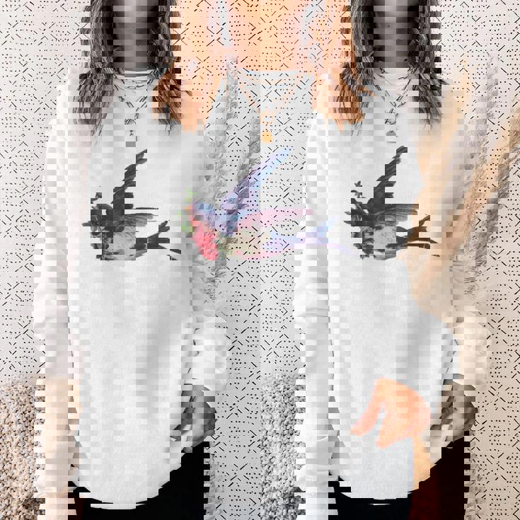 レトロ レディース ヴィンテージ メンズ ツバメ タトゥー デザイン スウェットシャツ 彼女への贈り物