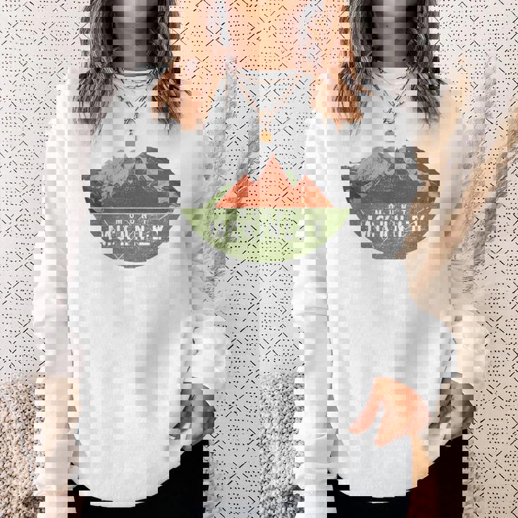 ヴィンテージ Usa マウンテンハイキング マウント・マッキンリー スウェットシャツ 彼女への贈り物