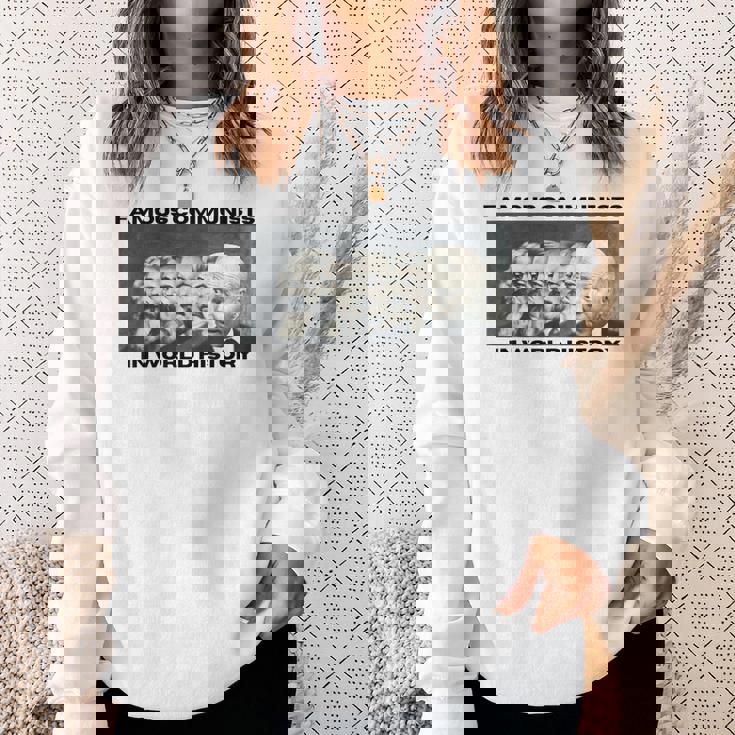 世界史で有名な反バイデン共産主義者 スウェットシャツ 彼女への贈り物