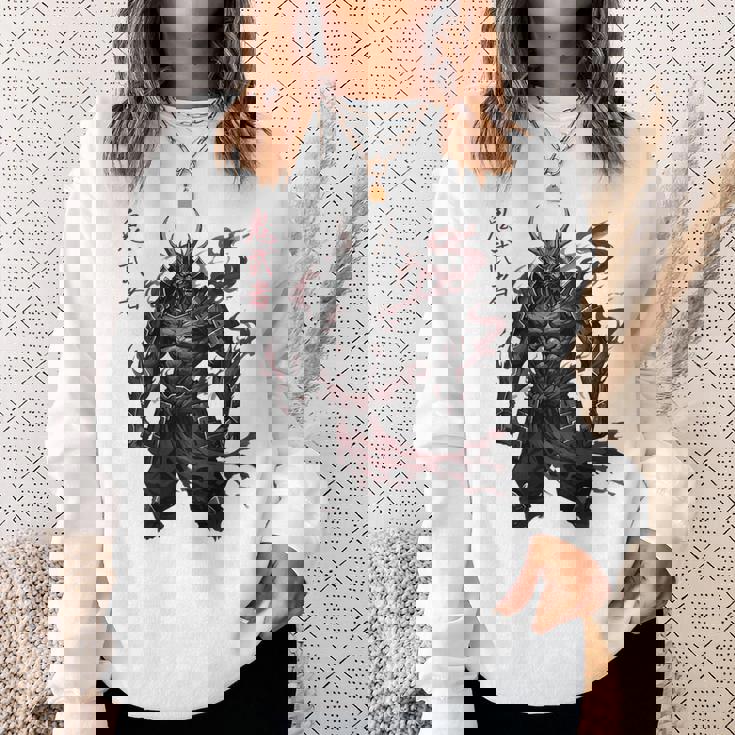 侍戦士 鬼 ダークファンタジー 日本漫画 スウェットシャツ 彼女への贈り物