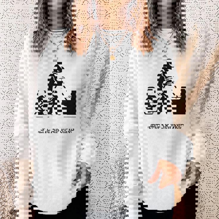 浄化槽ポンプ スウェットシャツ 彼女への贈り物