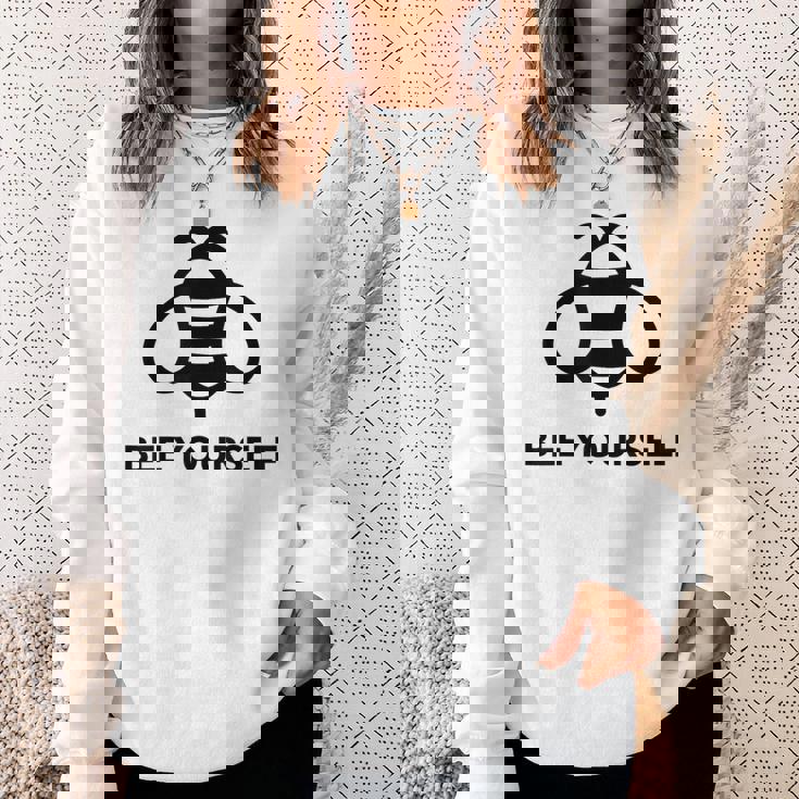 蜂 ユアセルフ 養蜂家 蜂蜜 ギフト スウェットシャツ 彼女への贈り物