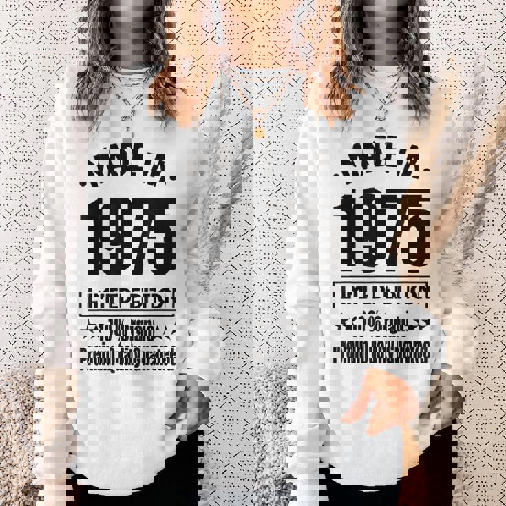 限定版 1975年 誕生日 1975年 1975年生まれ スウェットシャツ 彼女への贈り物