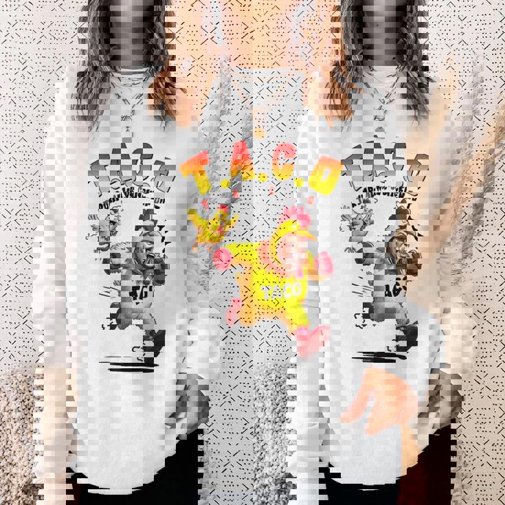 面白いトランプタコジョークアンチトランプ抗議tシャツ スウェットシャツ 彼女への贈り物