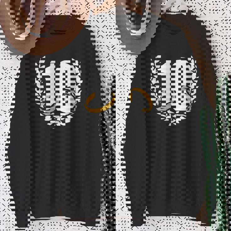 10年目10年目の結婚記念日リース スウェットシャツ 年配の女性への贈り物