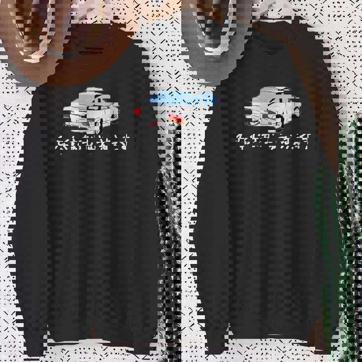 180Sx ドリフト用の車 横滑り車 スウェットシャツ 年配の女性への贈り物