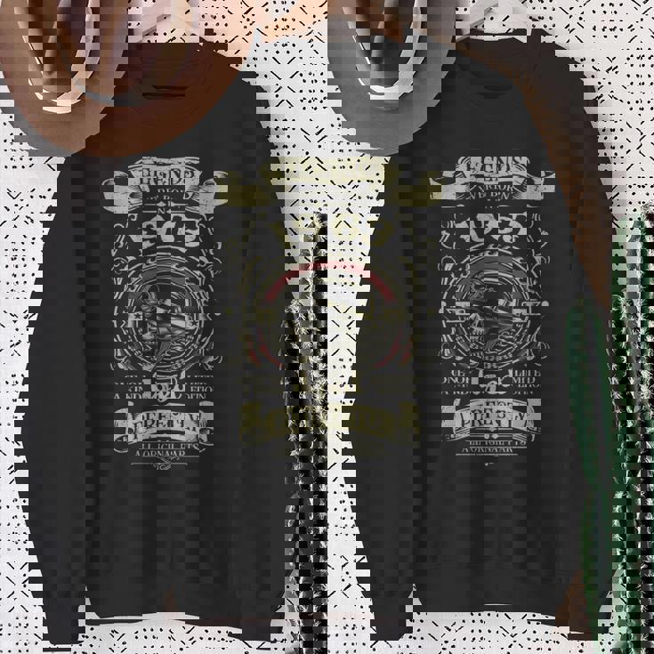 1963年 還暦 バイカー バイク レジェンド 誕生 長袖tシャツ スウェットシャツ 年配の女性への贈り物