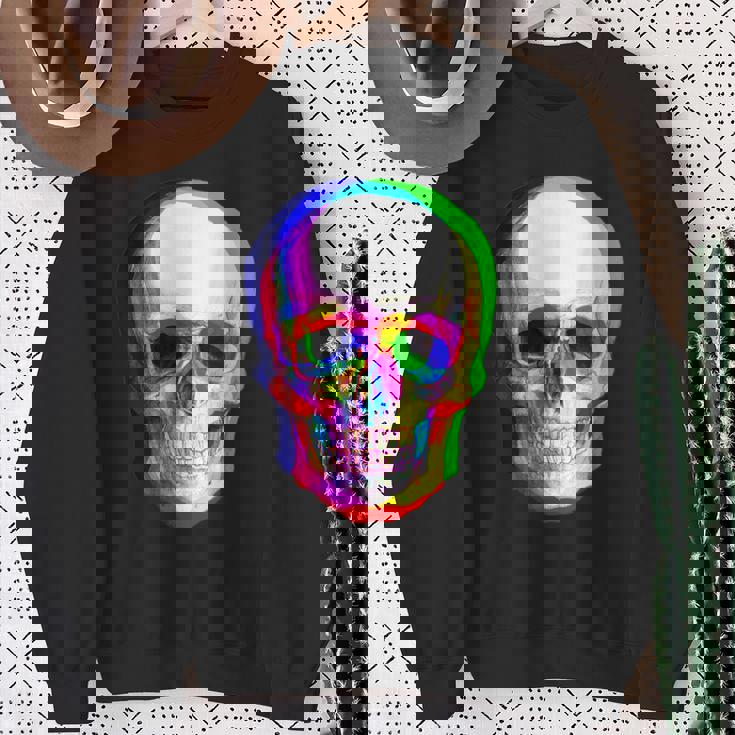 3Dスカル。 スウェットシャツ 年配の女性への贈り物