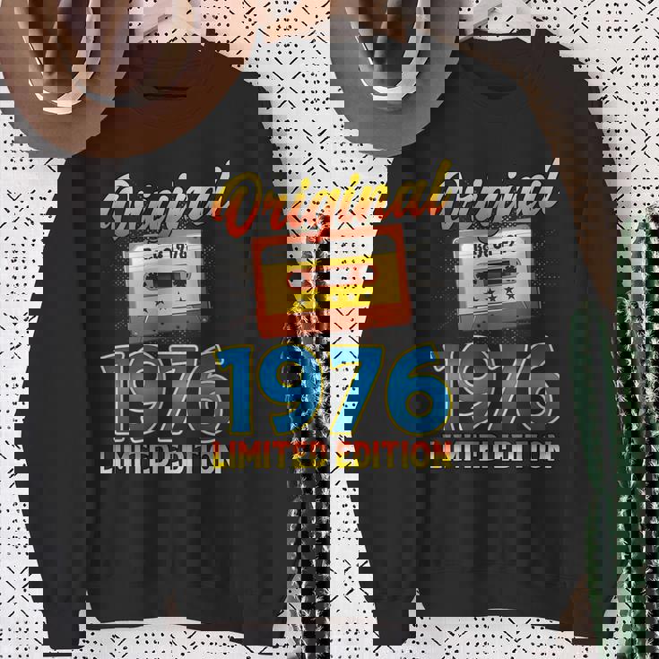 50 歳の誕生日プレゼント男性 1976 年 レトロ ビンテージ テープ スウェットシャツ 年配の女性への贈り物