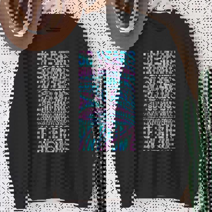 50歳の誕生日の面白いシャツ オールドメーター 面白い50歳ギフト スウェットシャツ 年配の女性への贈り物