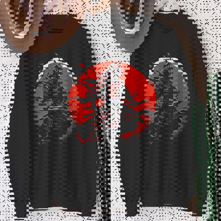 Ancient Japaneseamurai Bushido Code Warrior スウェットシャツ 年配の女性への贈り物