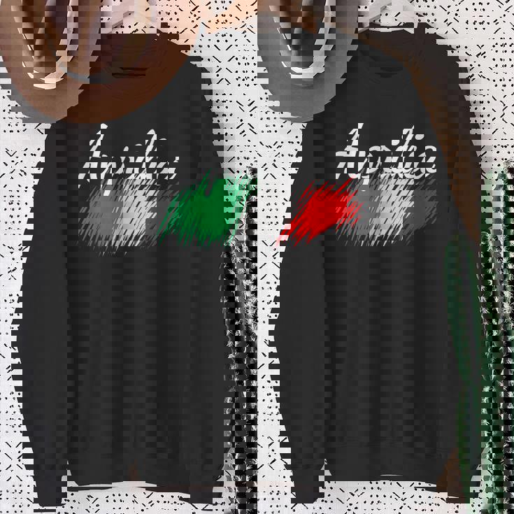 Aprilia イタリア 国旗 イタリア お土産 贈り物 お揃い イタリアン スウェットシャツ 年配の女性への贈り物