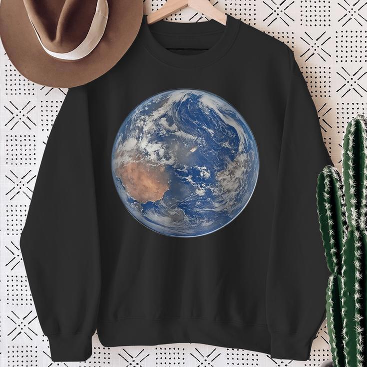 Artemis Ii Space Mission Moon Earth Day View From Artemis 2 Sweatshirt Gifts for Old Women
