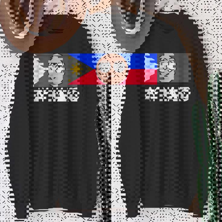 Ay Nako Pinoy Pride Filipino Philippines シャツ スウェットシャツ 年配の女性への贈り物