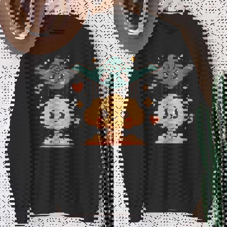 B-2 ステルス爆撃機 軍用機 B2 爆撃機 スウェットシャツ 年配の女性への贈り物