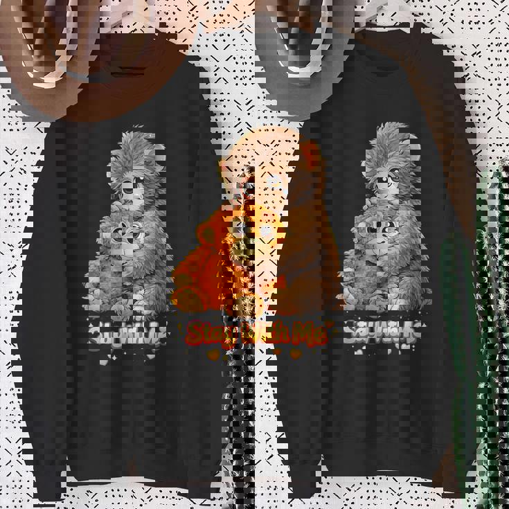 Baby Monkey Named Punchtay With Me パンチ メンズ レディース キッズ 男の子 スウェットシャツ 年配の女性への贈り物