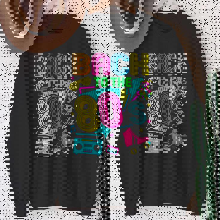 Back To 80'S 1980S Retrointage Eighties Costume Party スウェットシャツ 年配の女性への贈り物