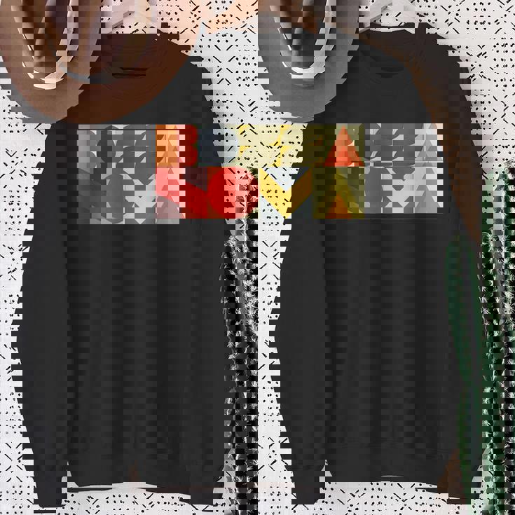 Bossa Nova ブラジル ジャズ ミュージック ヴィンテージ タイポグラフィ スウェットシャツ 年配の女性への贈り物