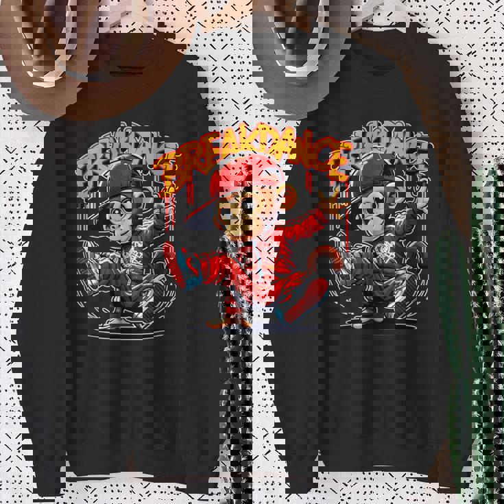 Breakdance ヒップホップ ダンス衣装 モンキー ブレイクダンス スウェットシャツ 年配の女性への贈り物