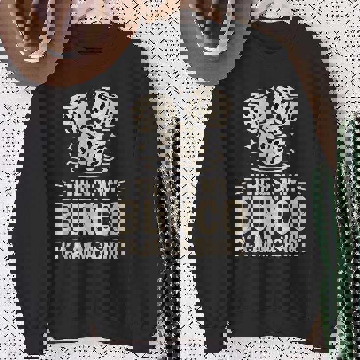 This Is My Bunco Pajama Party Game Tank Top Sweatshirt Unisex Gifts for Old Women This Is My Bunco Pajama Party Game Tank Top Sweatshirt Unisex Gifts for Old Women