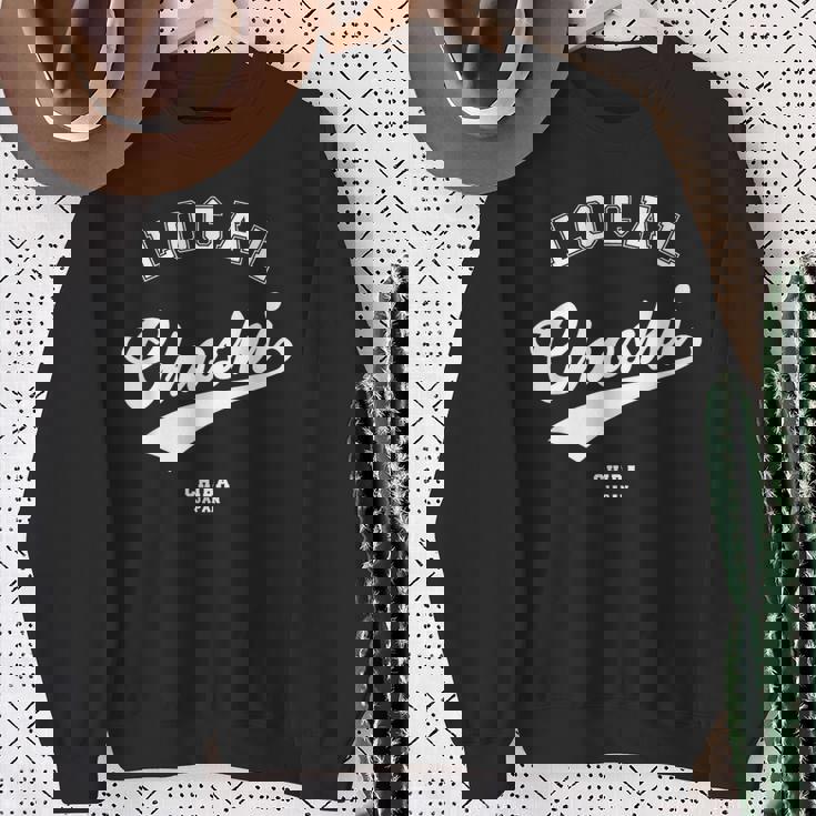 Choshi Local 銚子市ローカル 故郷 スウェットシャツ 年配の女性への贈り物