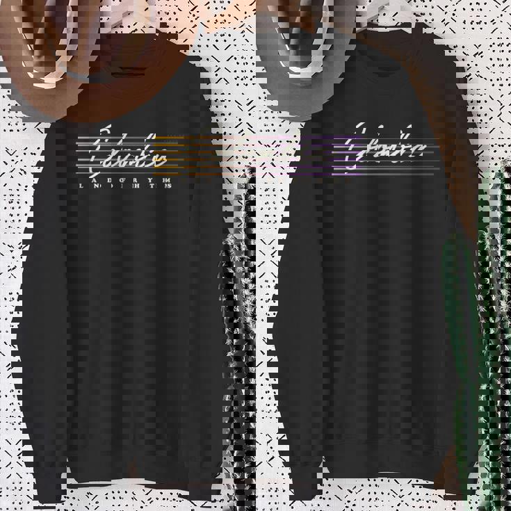 Colombia レトロなスタイルのコロンビア 長袖tシャツ スウェットシャツ 年配の女性への贈り物