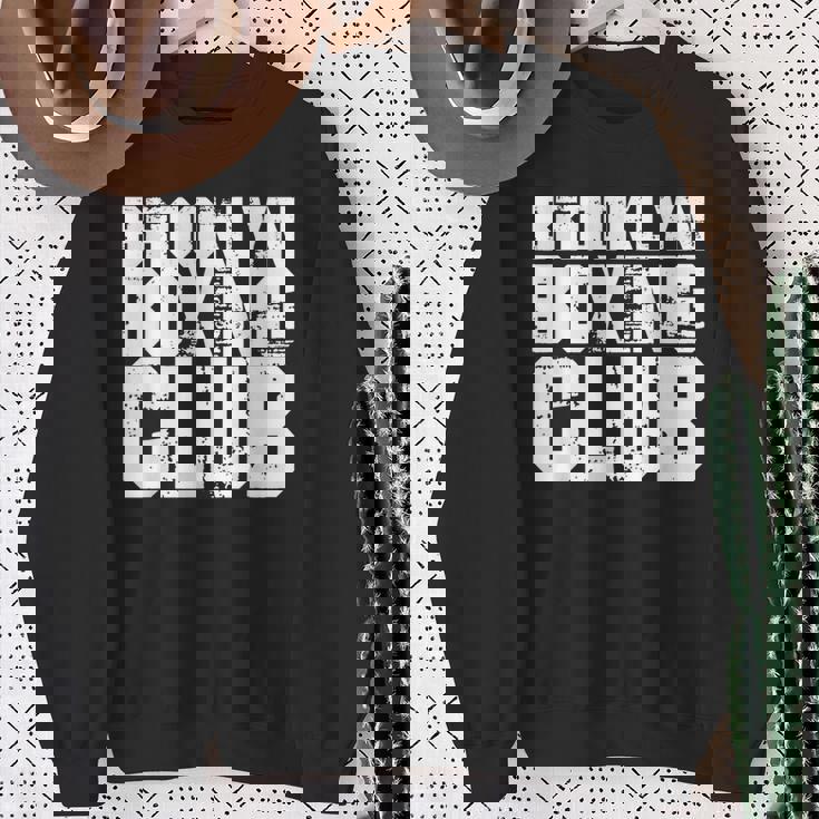 Cool Boxing ブルックリンボクシングクラブtシャツ スウェットシャツ 年配の女性への贈り物