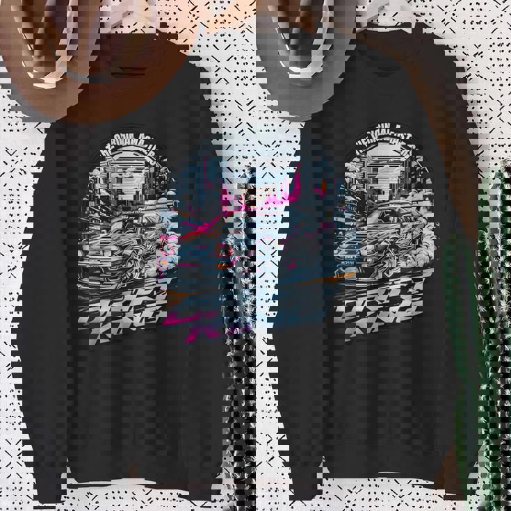 Cool Racing ビンテージ ジャパニーズjdm 東京ジャパン ドリフトレースカー スウェットシャツ 年配の女性への贈り物