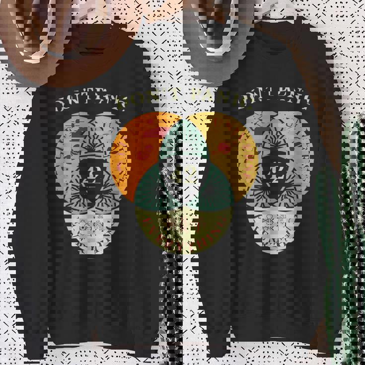 Don't Panic Life Universe Everything 42F 宇宙愛好家 スウェットシャツ 年配の女性への贈り物