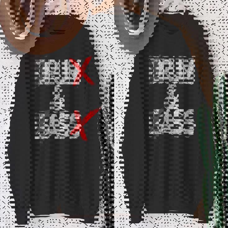 Drum And Bass Rum & Assintage スウェットシャツ 年配の女性への贈り物