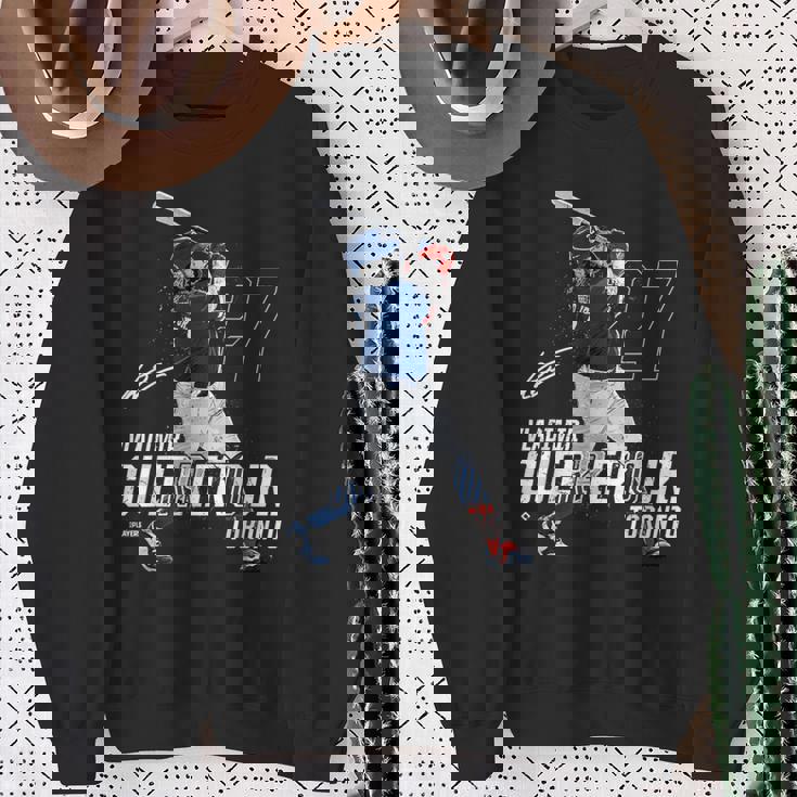 Dynamic Poseladimir Guerrero Jr Toronto Baseball Mlbpa スウェットシャツ 年配の女性への贈り物