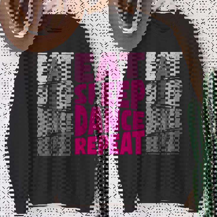 Eatleep Dance リピートダンサー メンズ レディース ダンサー ラブダンス スウェットシャツ 年配の女性への贈り物