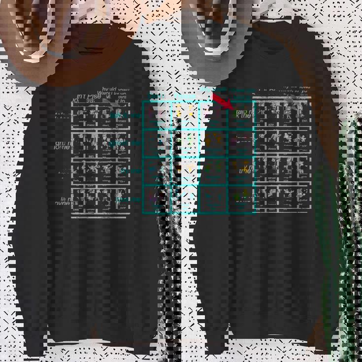 Enfj パーソナリティチャート インスピレーション グッズ スウェットシャツ 年配の女性への贈り物