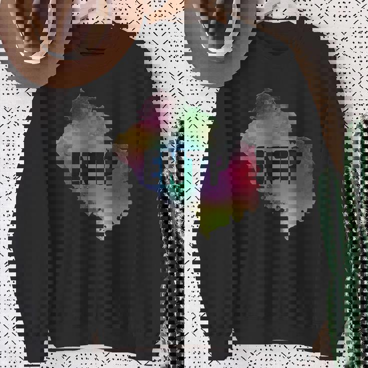 Entp Extrovert Myers Briggs パーソナリティタイプ 水彩画 スウェットシャツ 年配の女性への贈り物