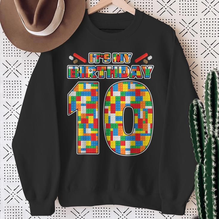 Es Mi Cumpleaños Número 10 10 Cumpleaños Camisa de entrenamiento Regalos para ancianas
