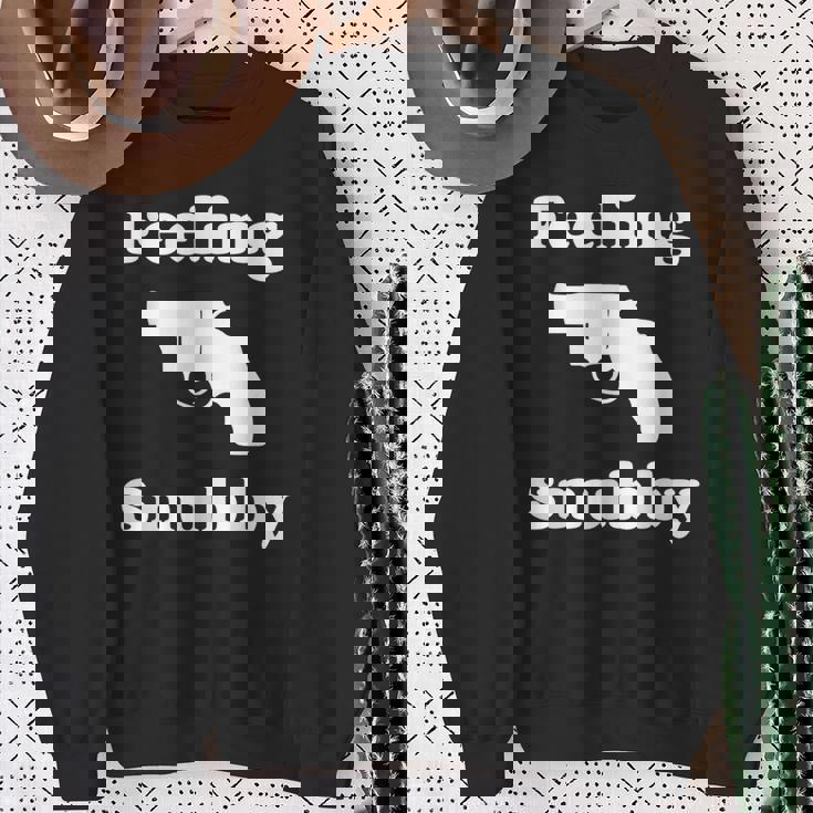 Feelingnubby Revolver Pistol スナブノーズ スナブノーズ スウェットシャツ 年配の女性への贈り物