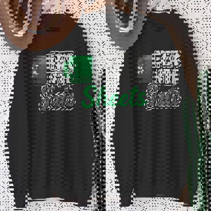 Freak In Theheets Accountant preadsheet Excel スウェットシャツ 年配の女性への贈り物